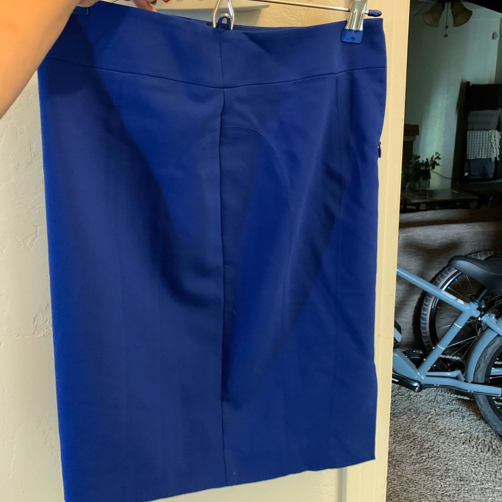 Beautiful blue pencil skirt